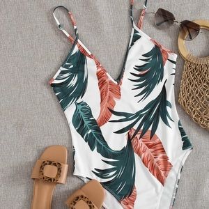 Brand New Tropical BodySuit Size Small